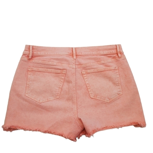 Loft raw hem jeans shorts - Picture 3 of 11
